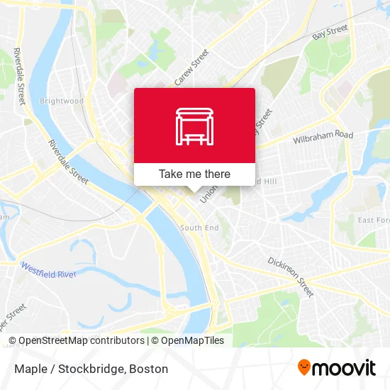 Maple / Stockbridge map