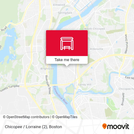 Chicopee / Lorraine (2) map