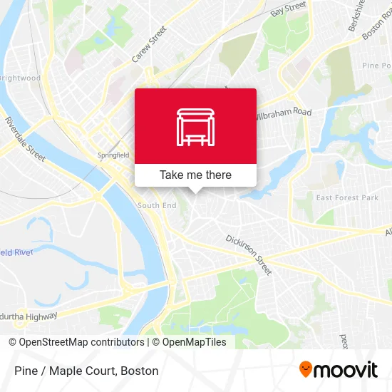 Pine / Maple Court map