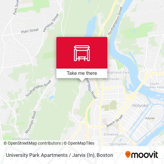 University Park Apartments / Jarvis (In) map