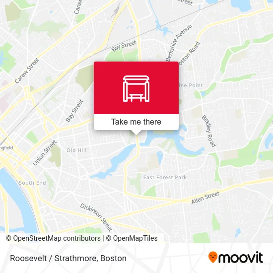 Roosevelt / Strathmore map