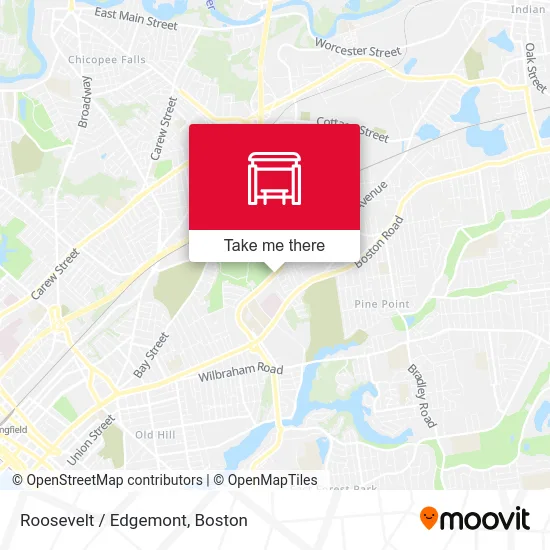 Roosevelt / Edgemont map