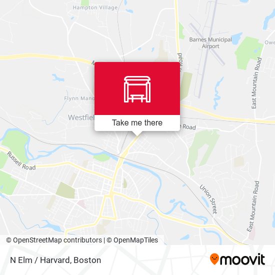 Mapa de N Elm / Harvard