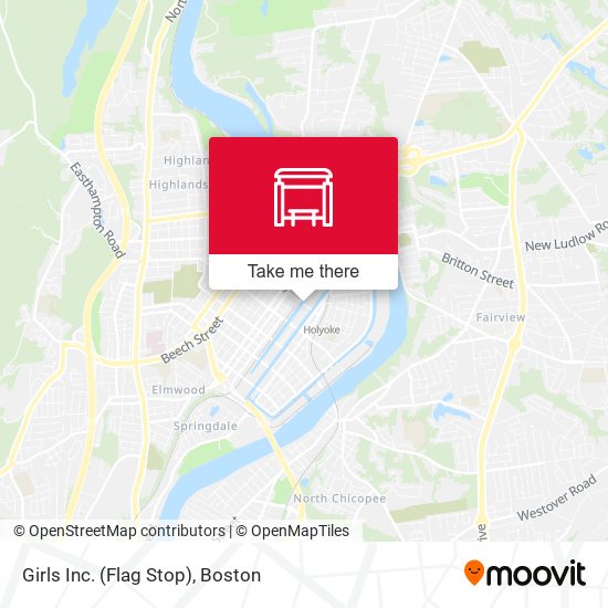 Mapa de Girls Inc. (Flag Stop)