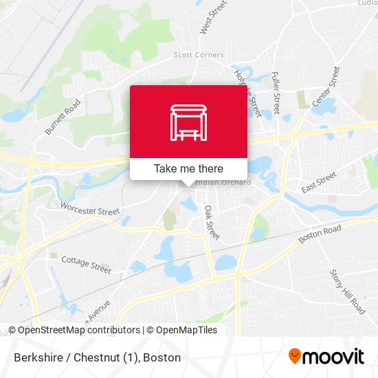 Mapa de Berkshire / Chestnut (1)