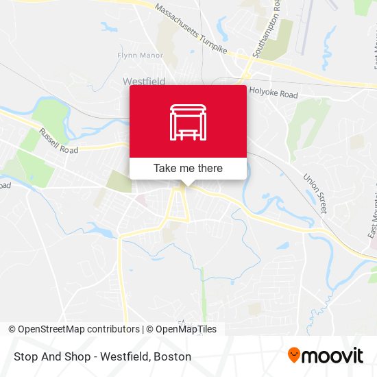 Stop And Shop - Westfield map