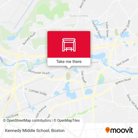 Kennedy Middle School map