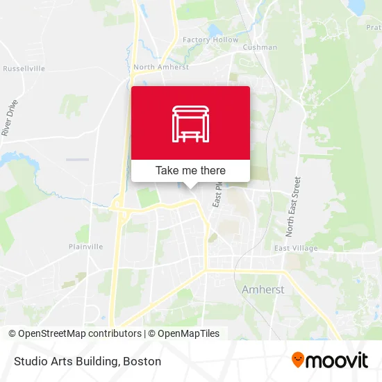Studio Arts Building map
