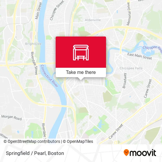 Springfield / Pearl map