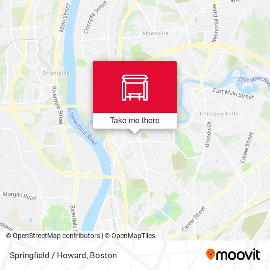 Springfield / Howard map