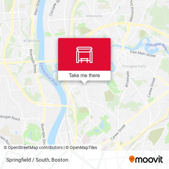 Mapa de Springfield / South