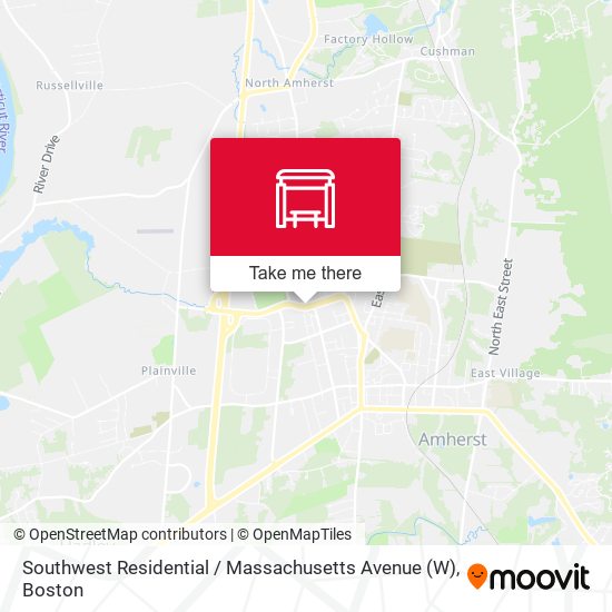 Mapa de Southwest Residential / Massachusetts Avenue (W)