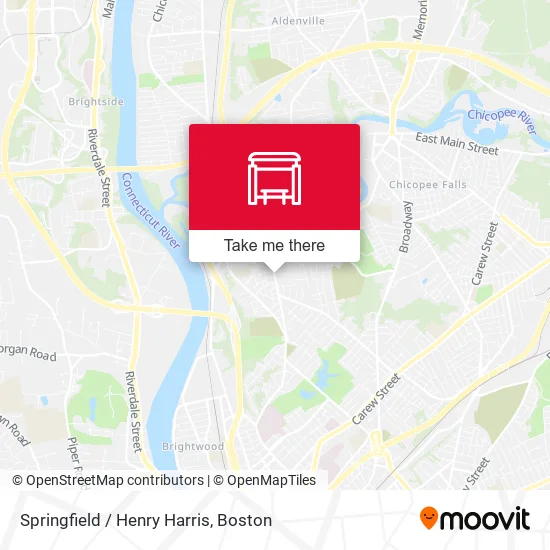 Springfield / Henry Harris map