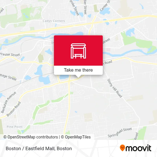 Boston / Eastfield Mall map