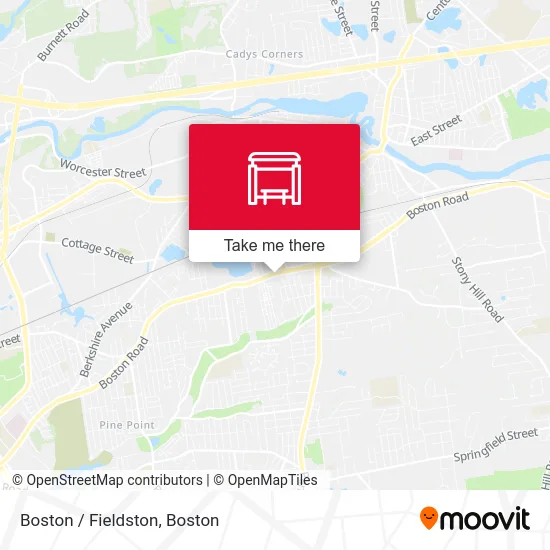 Boston / Fieldston map