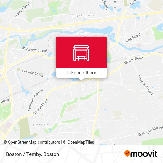 Boston / Temby map