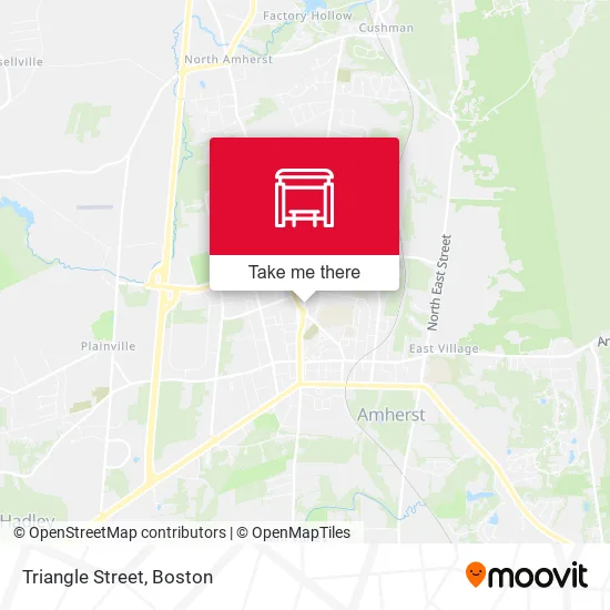 Triangle Street map