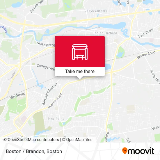 Boston / Brandon map
