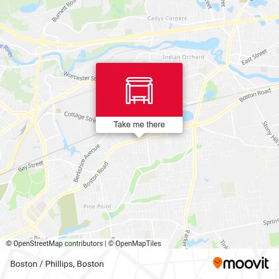 Boston / Phillips map
