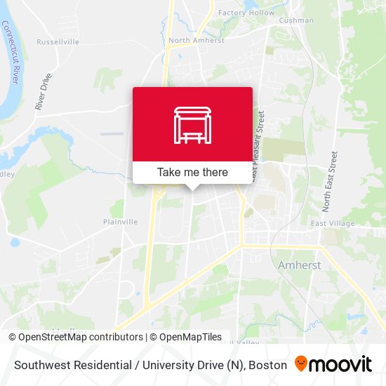 Southwest Residential / University Drive (N) map