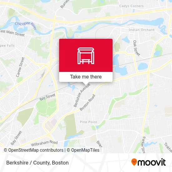 Berkshire / County map