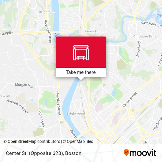 Mapa de Center St. (Opposite 628)