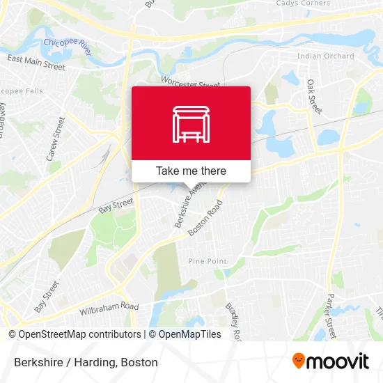 Berkshire / Harding map