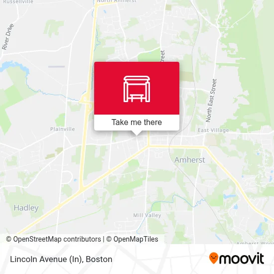 Lincoln Avenue (In) map