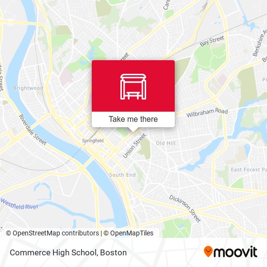 Mapa de Commerce High School