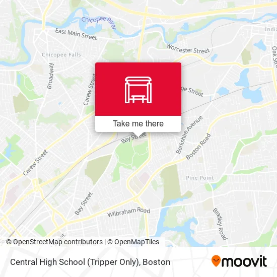 Central High School (Tripper Only) map