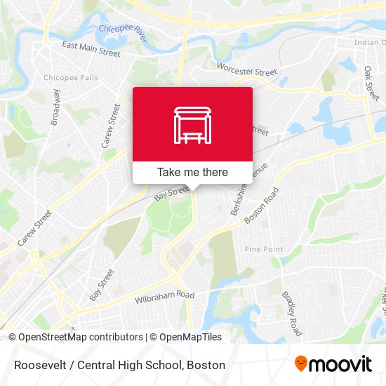 Mapa de Roosevelt / Central High School