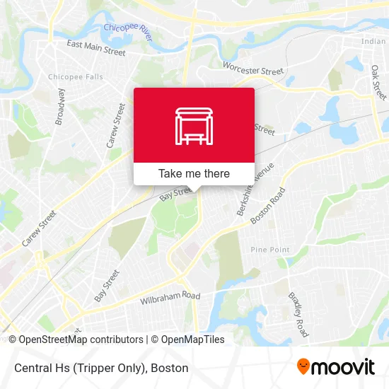 Central Hs (Tripper Only) map