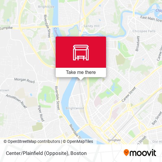 Center/Plainfield (Opposite) map