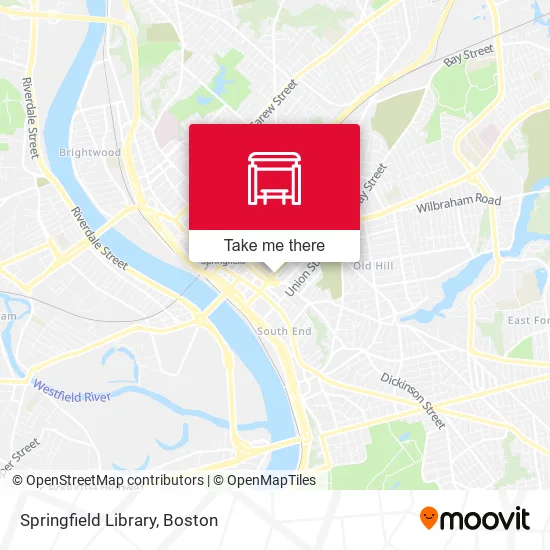 Springfield Library map