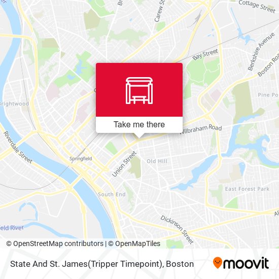 State And St. James(Tripper Timepoint) map