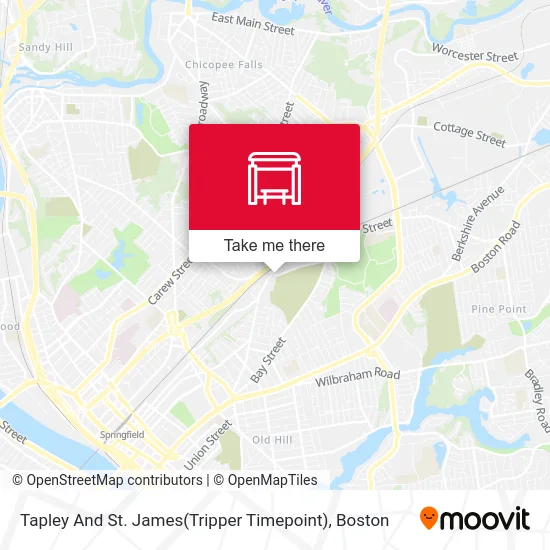 Tapley And St. James(Tripper Timepoint) map