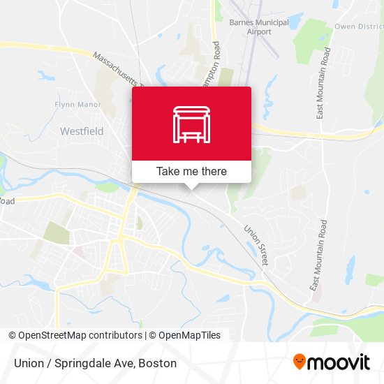 Mapa de Union / Springdale Ave