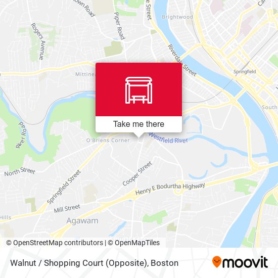 Walnut / Shopping Court (Opposite) map
