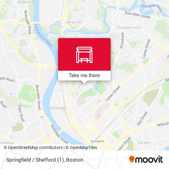 Springfield / Shefford (1) map