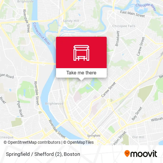 Springfield / Shefford (2) map