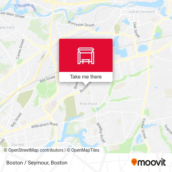Boston / Seymour map