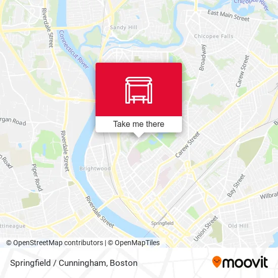 Springfield / Cunningham map