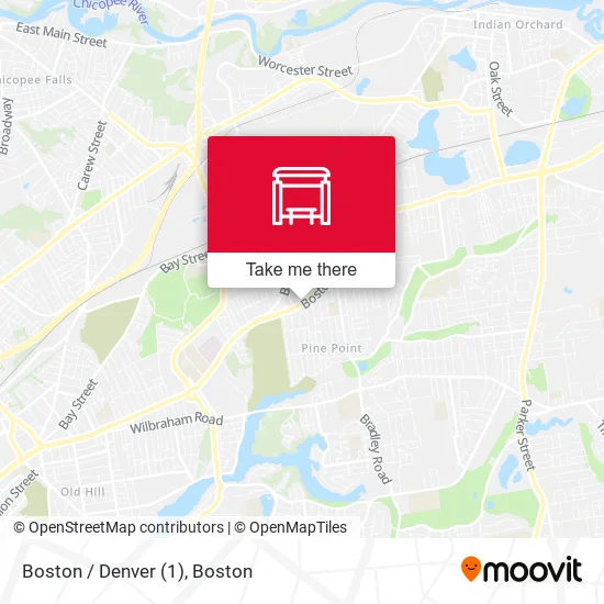 Boston / Denver (1) map