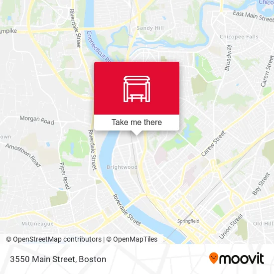 3550 Main Street map