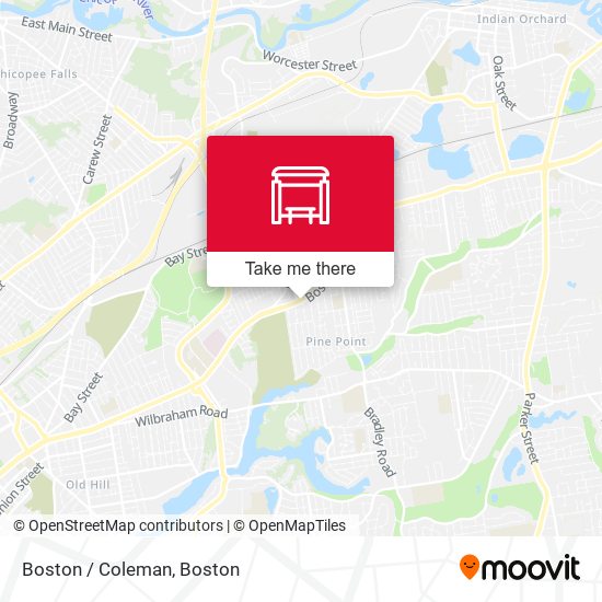 Mapa de Boston / Coleman