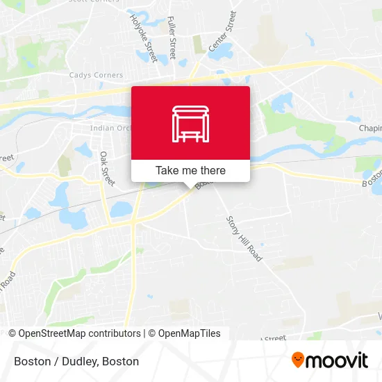 Boston / Dudley map
