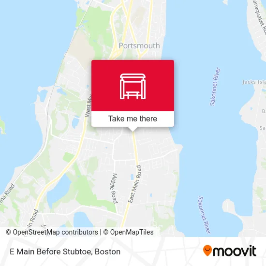 E Main Before Stubtoe map