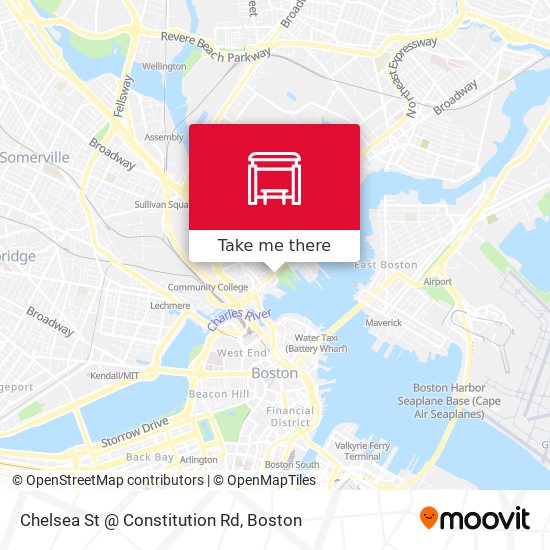 Mapa de Chelsea St @ Constitution Rd