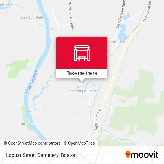 Locust Street Cemetery map