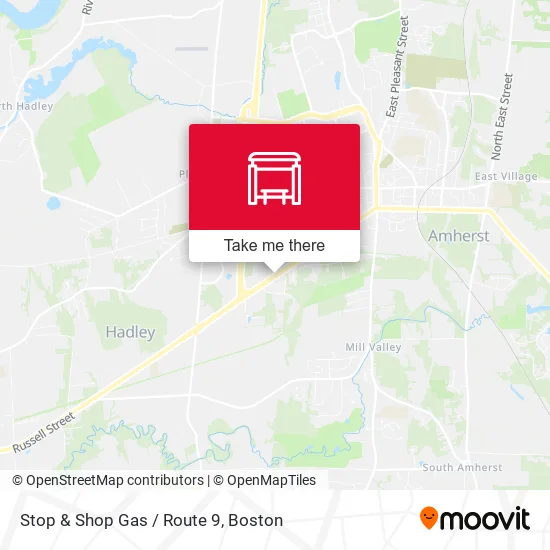 Stop & Shop Gas / Route 9 map